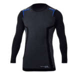 Sparco K-Carbon Long Sleeve Kart Top - Black