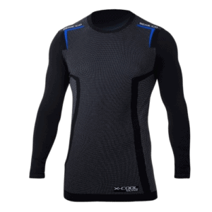 Sparco K-Carbon Long Sleeve Kart Top - Black