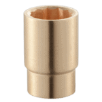 Non sparking 3/4 metric 12-point socket for industrial and safety applications.