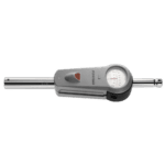 High-torque Facom KM.DB wrench without accessories, featuring a grey body and a clear measurement dial for precise torque settings.
