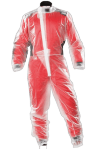 OMP Rain Suit Overall Transparent