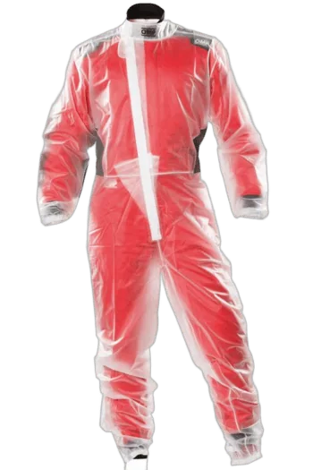 OMP Rain Suit Overall Transparent