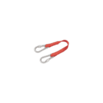 Grand Prix Racewear stainless steel dual snap hooks with screw, 20 cm strap, ideal for safety and securing applications.