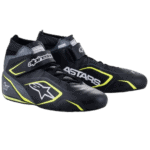 Alpinestars Tech-1 T V3 Race Boot - Black/Cool Grey/Fluro Yellow