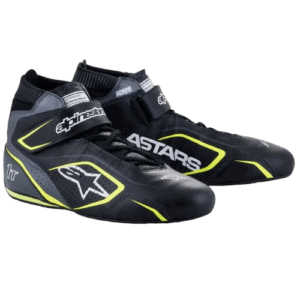 Alpinestars Tech-1 T V3 Race Boot - Black/Cool Grey/Fluro Yellow