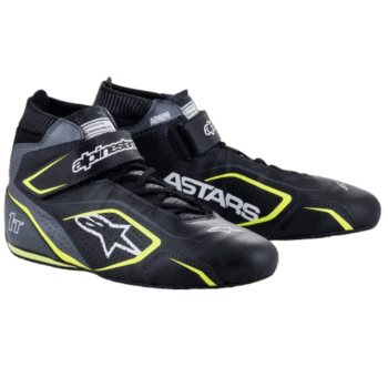 Alpinestars Tech-1 T V3 Race Boot - Black/Cool Grey/Fluro Yellow