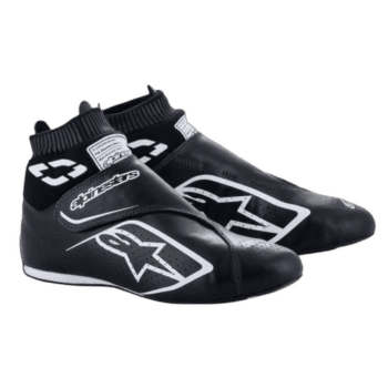Alpinestars Supermono V2 Race Boots - Black / White
