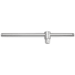 Silver metal steering wheel quick release hub for race cars, designed for easy removal and secure fit.