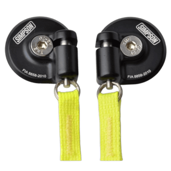 Simpson Hybrid Quick Release Helmet posts - M61 (HANS post replacement)