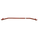 Front upper steel adjustable strut brace for Fiat Stilo, enhancing chassis rigidity and handling.
