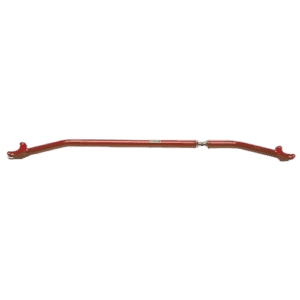 Front upper steel adjustable strut brace for Fiat Stilo, enhancing chassis rigidity and handling.