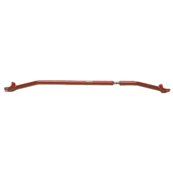 Front upper steel adjustable strut brace for Fiat Stilo, enhancing chassis rigidity and handling.