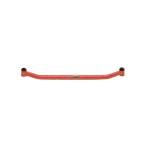 Red front lower steel bar for Mini One 1.6 from 2001, suitable for race and performance upgrades.