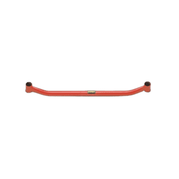 Red front lower steel bar for Mini One 1.6 from 2001, suitable for race and performance upgrades.