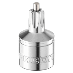 Facom 3/8 Torx magnetic oil-drain key MB.T45 for automotive and mechanical use, featuring a durable metal construction.