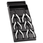 Facom Micro-Tech pliers module MOD.MT1 in a black carrying case, ideal for precision work and professional toolkits.