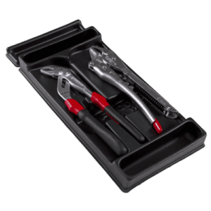 Facom 2-piece adjustable pliers module PR12 MOD.PR12 in a black case, ideal for professional toolkits.