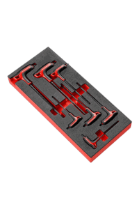 Set of Facom 7pc Key Torx T10-40 tools in foam case for precision fastening and automotive repair.