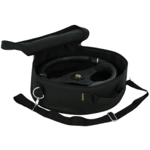 Momo Steering Wheel Carry Bag - Black With Shoulder Strap