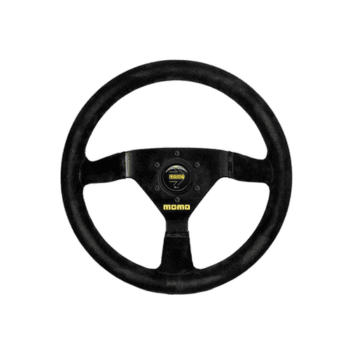 Momo Steering Wheel Model 69 - Black Suede Size 350mm