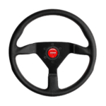 High-quality racing steering wheel from Grand Prix Racewear, designed for professional motorsport enthusiasts and race car drivers.