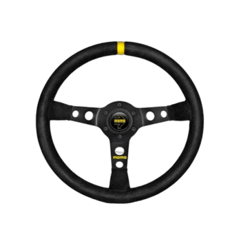 Momo Steering Wheel Model 07 - Black Suede