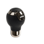 Momo Gear Knob Gotham with Chrome Inserts