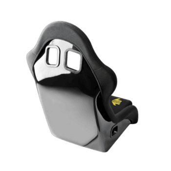 Grand Prix Racewear racing seat with head and side support, designed for motorsport safety and comfort.