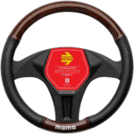 MOMO Steering Wheel Cover Luxury Wood PU