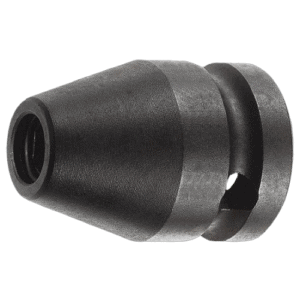 Impact socket adapter for 3/8 inch drive, suitable for professional automotive and mechanical use.