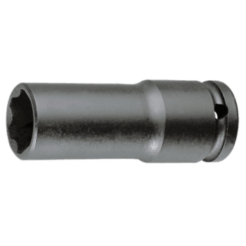 Facom NKB 3/4 drive long-reach metric thin-wall 6-point impact socket for professional automotive use.