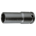 Facom NKB 3/4 drive long-reach metric thin-wall 6-point impact socket for professional use.