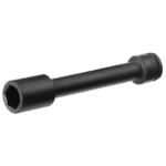 Facom NM.ELA 1 drive extra-long reach metric 6-point impact socket for heavy-duty use.