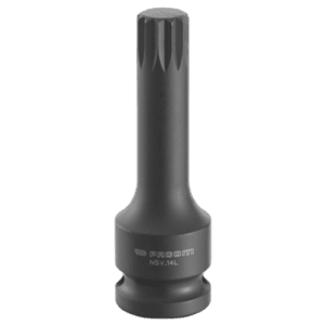 Facom NSV.L XZN 1/2 male long-reach impact socket for automotive and industrial use.