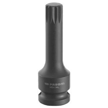 Facom NSV.L XZN 1/2 male long-reach impact socket for automotive and industrial use.