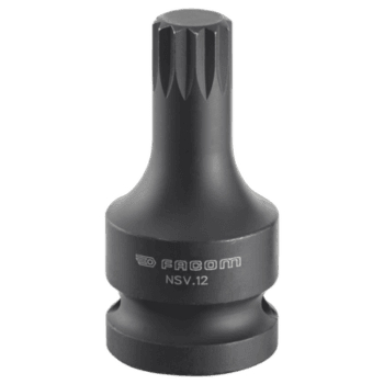 Facom NSV impact socket 1/2 male XZN for automotive and mechanical applications.