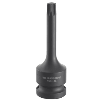 Grand Prix Racewear impact socket with Torx drive, 1/2 inch male, designed for professional automotive use.
