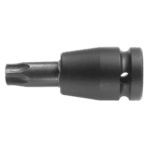 Grand Prix Racewear impact bit for Torx heads, high-quality tool for automotive and mechanical work, black background.