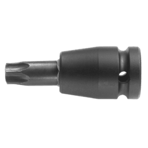 Grand Prix Racewear impact bit for Torx heads, high-quality tool for automotive and mechanical work, black background.