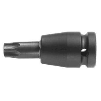 Grand Prix Racewear impact bit for Torx heads, high-quality tool for automotive and mechanical work, black background.