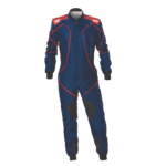 OMP KS-3X Art Kart Suit - Junior - Blue / Red