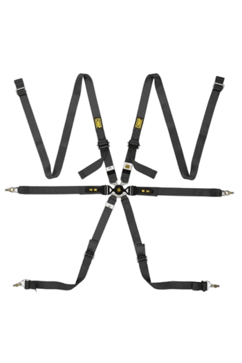 Grand Prix Racewear harness with multiple adjustable straps for motorsport safety and performance.