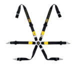 OMP Safety Harness One 2 WRC Pull Up Black