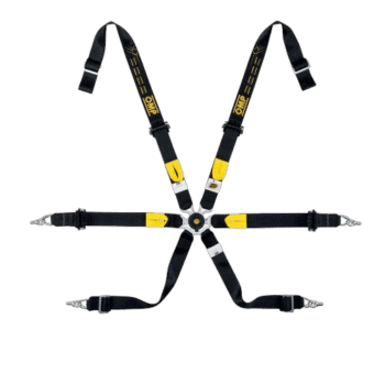 OMP Safety Harness One 2 WRC Pull Up Black