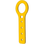 OMP Flat Aluminium Tow Hook
