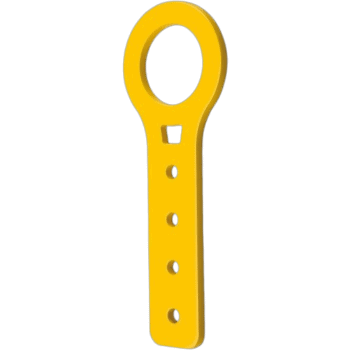 OMP Flat Aluminium Tow Hook