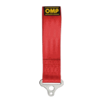 OMP Fixed Tow Strap Colour Red