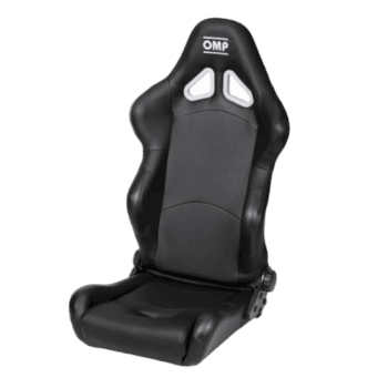 High-performance racing seat from Grand Prix Racewear, designed for motorsport enthusiasts and professional drivers, featuring ergonomic support and durable materials.