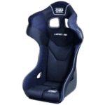 OMP HRC Fiberglass Air Seat Black
