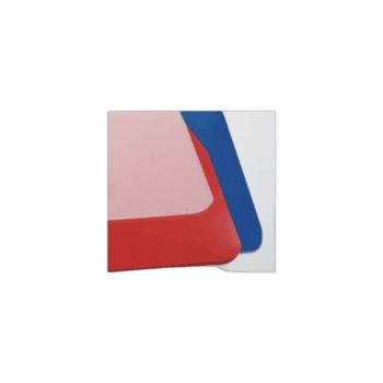 Close-up of Grand Prix Racewear logo with red, blue, and white colours on racing gear.